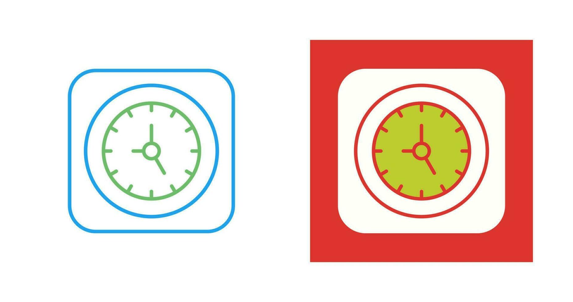 Clock Vector Icon