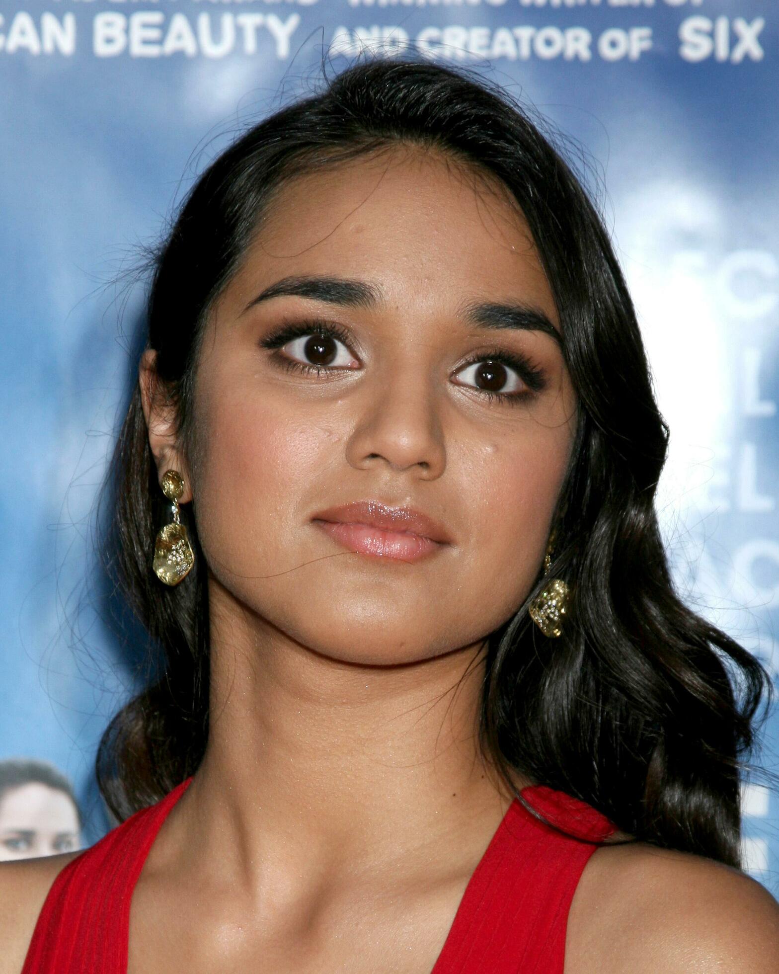 Summer Bishil arriving at the Towelhead Premiere at the ArcLight