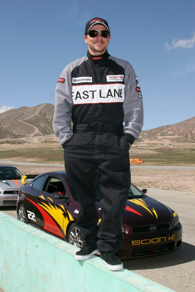 Drew Lachey Toyota ProCelebrity Race Lancaster Training The Willows Lancaster CA March 15 2008 2008 Kathy Hutchins Hutchins Photo