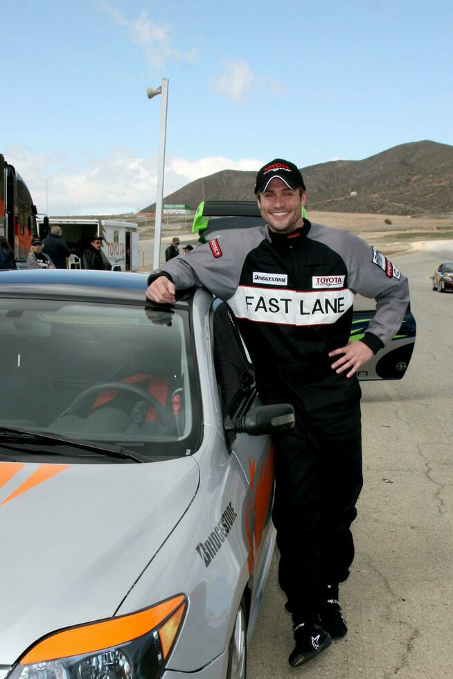 Daniel Goddard Toyota ProCelebrity Race Lancaster Training The Willows Lancaster CA March 15 2008 2008 Kathy Hutchins Hutchins Photo