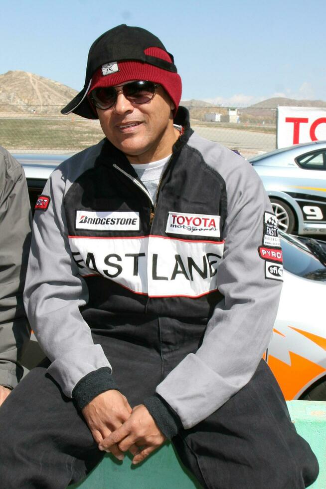 Raymond Cruz Toyota ProCelebrity Race Lancaster Training The Willows Lancaster CA March 15 2008 2008 Kathy Hutchins Hutchins Photo