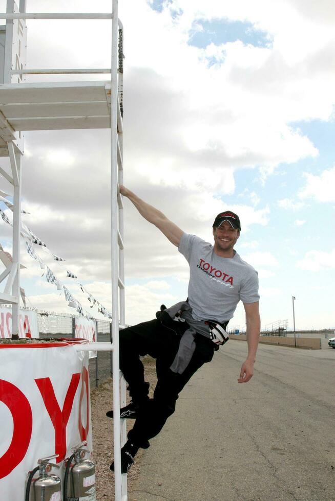 Daniel Goddard Toyota ProCelebrity Race Lancaster Training The Willows Lancaster CA March 15 2008 2008 Kathy Hutchins Hutchins Photo