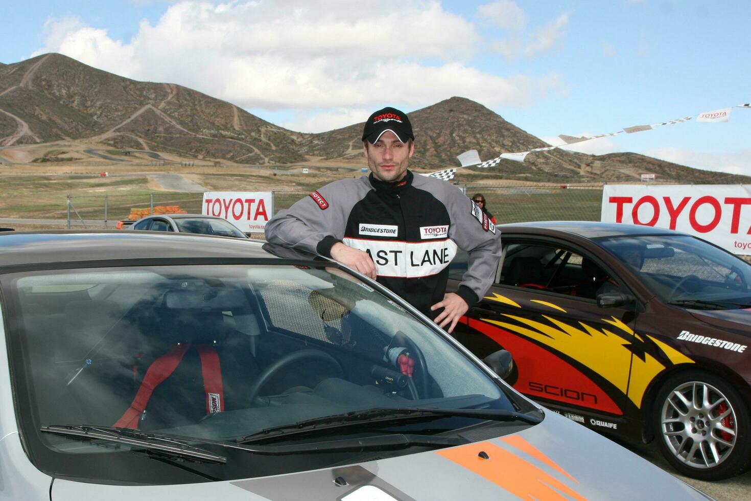 Daniel Goddard Toyota ProCelebrity Race Lancaster Training The Willows Lancaster CA March 15 2008 2008 Kathy Hutchins Hutchins Photo