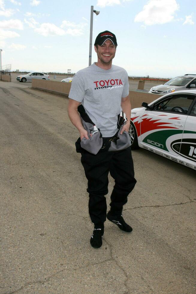 Daniel Goddard Toyota ProCelebrity Race Lancaster Training The Willows Lancaster CA March 15 2008 2008 Kathy Hutchins Hutchins Photo