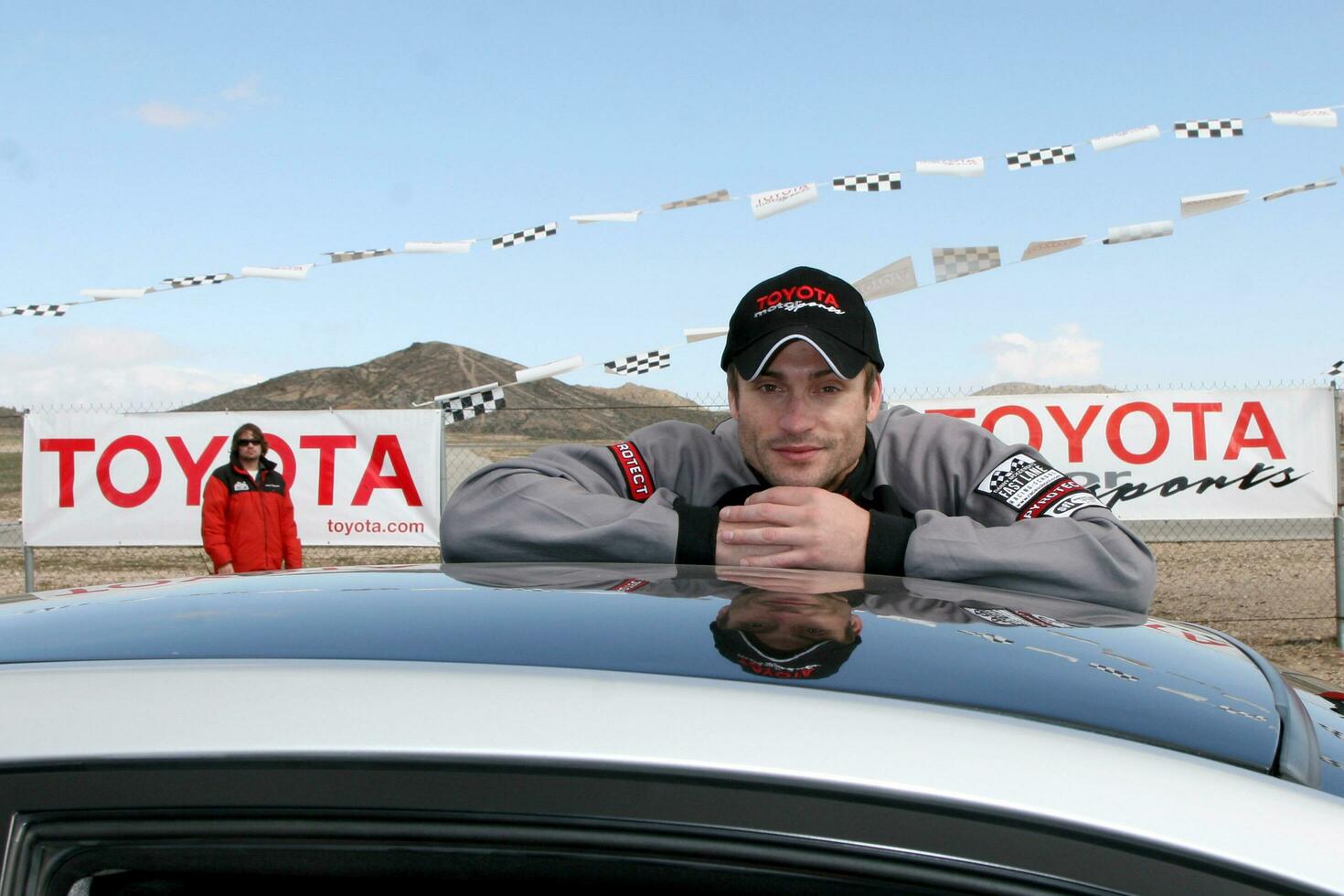 Daniel Goddard Toyota ProCelebrity Race Lancaster Training The Willows Lancaster CA March 15 2008 2008 Kathy Hutchins Hutchins Photo