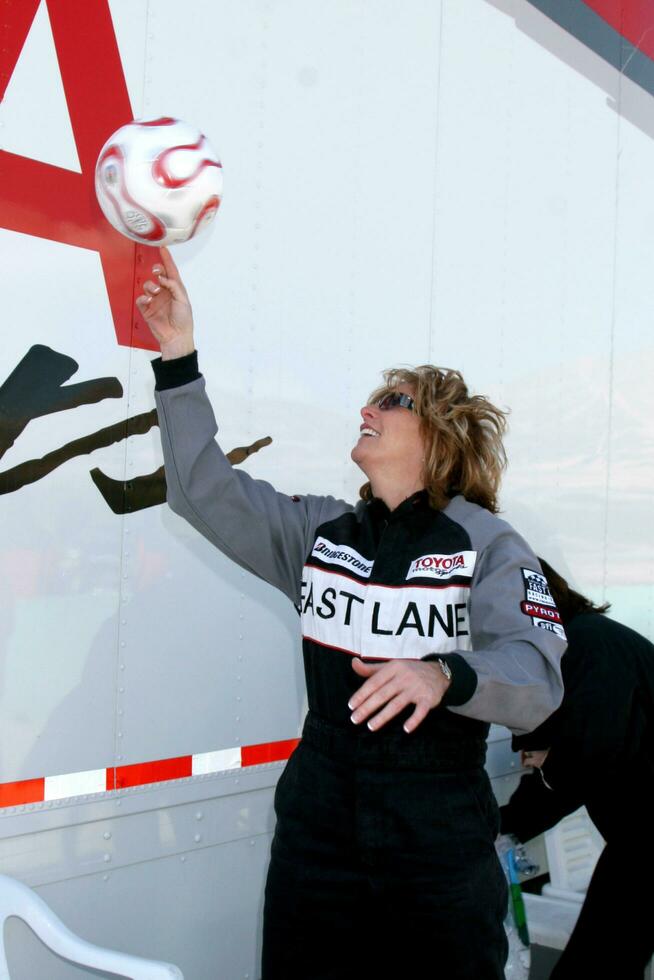 Nancy Lieberman Toyota ProCelebrity Race Lancaster Training The Willows Lancaster CA March 15 2008 2008 Kathy Hutchins Hutchins Photo