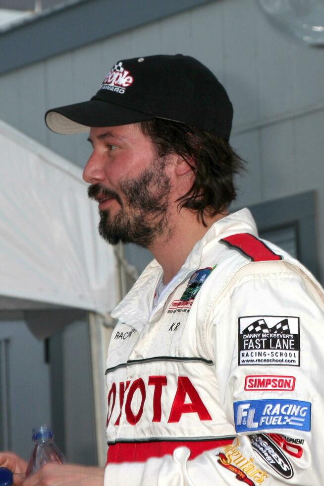 Keanu Reeves at the Toyota ProCeleb Qualifying Day on April 17 2009 at the Long Beach Grand Prix course in Long Beach California 2009 Kathy Hutchins Hutchins Photo