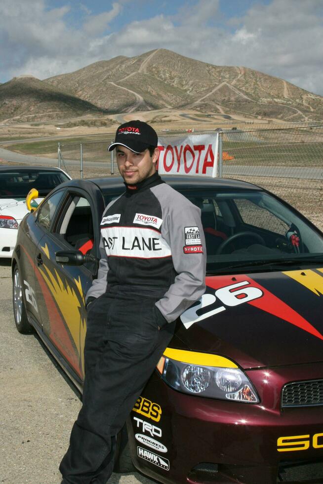 Wilmer Valderrama Toyota ProCelebrity Race Lancaster Training The Willows Lancaster CA March 15 2008 2008 Kathy Hutchins Hutchins Photo