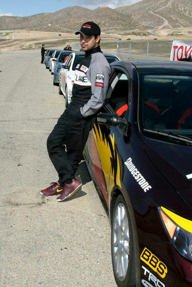 Wilmer Valderrama Toyota ProCelebrity Race Lancaster Training The Willows Lancaster CA March 15 2008 2008 Kathy Hutchins Hutchins Photo