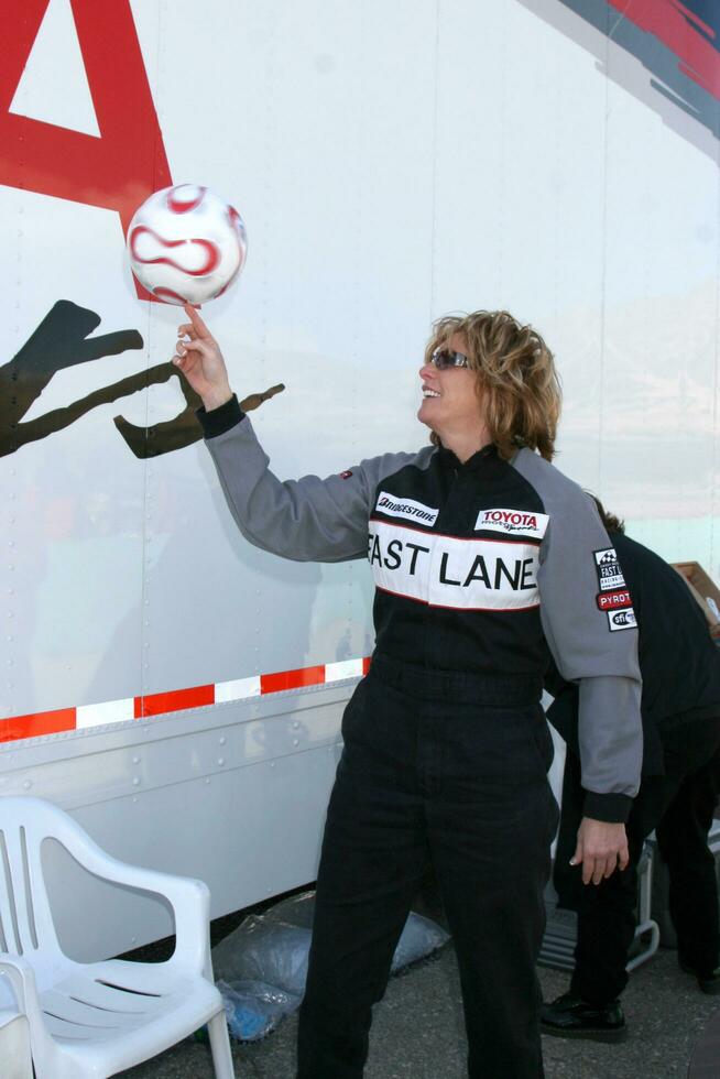 Nancy Lieberman Toyota ProCelebrity Race Lancaster Training The Willows Lancaster CA March 15 2008 2008 Kathy Hutchins Hutchins Photo