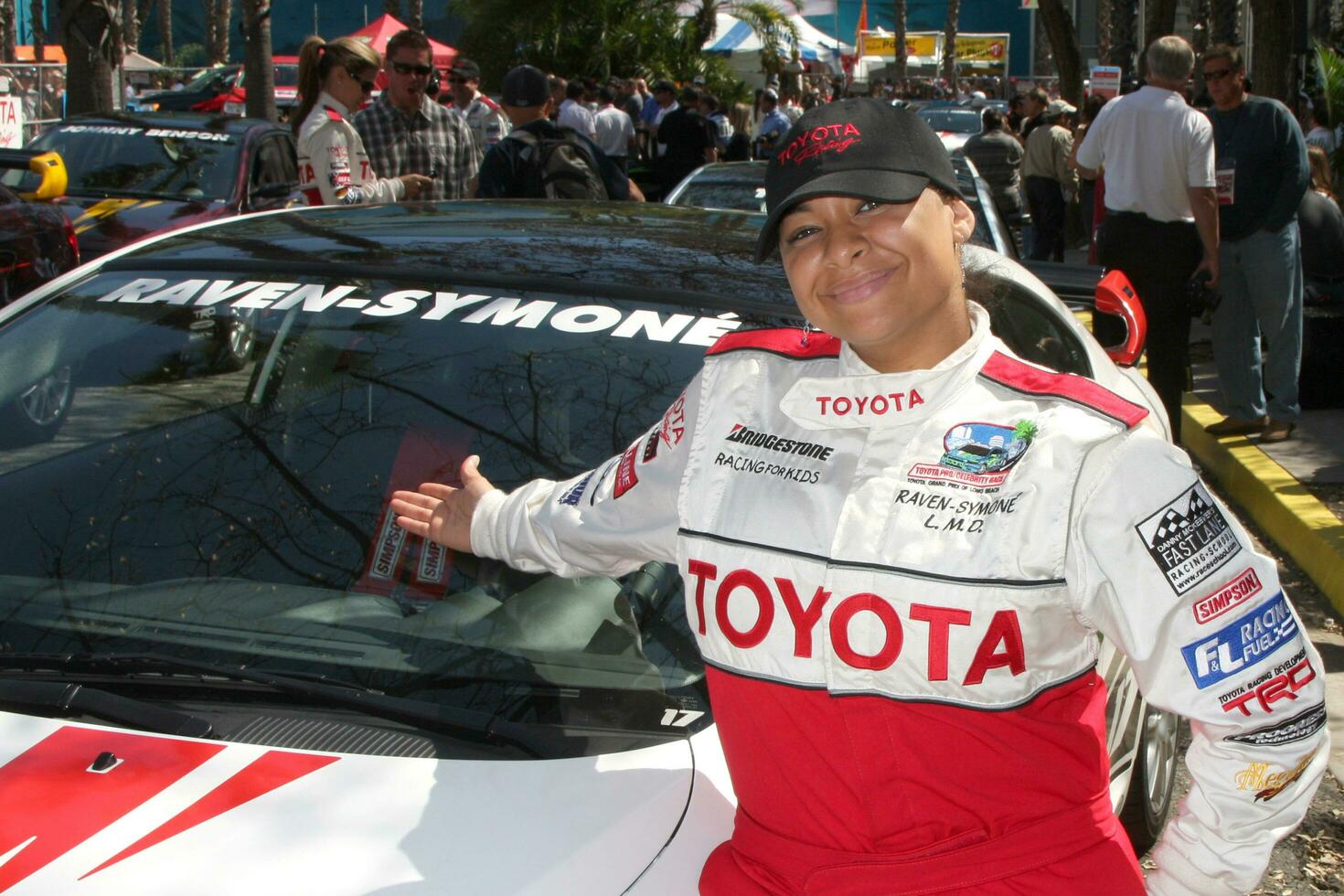 ravensymone a el toyota proceleb Calificación día en abril 17 2009 a el largo playa grandioso prix curso en largo playa California 2009 kathy hutchins hutchins foto