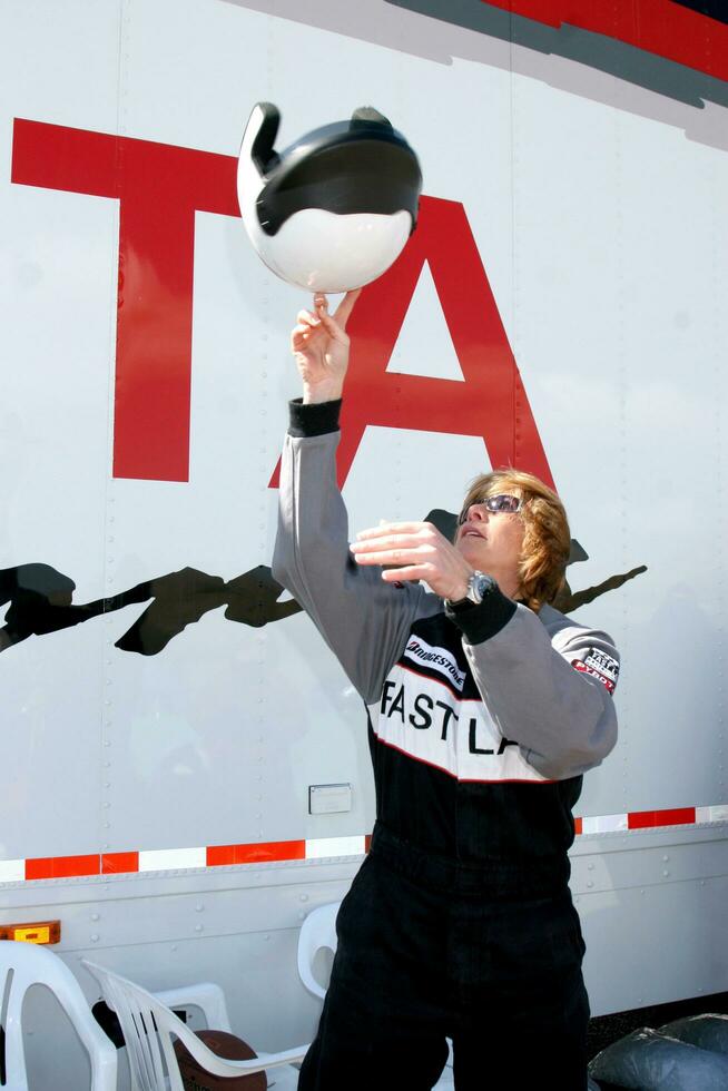 Nancy Lieberman Toyota ProCelebrity Race Lancaster Training The Willows Lancaster CA March 15 2008 2008 Kathy Hutchins Hutchins Photo