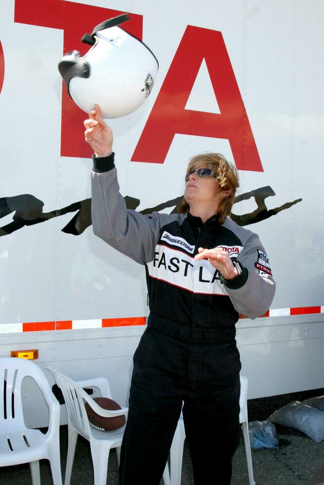 Nancy Lieberman Toyota ProCelebrity Race Lancaster Training The Willows Lancaster CA March 15 2008 2008 Kathy Hutchins Hutchins Photo