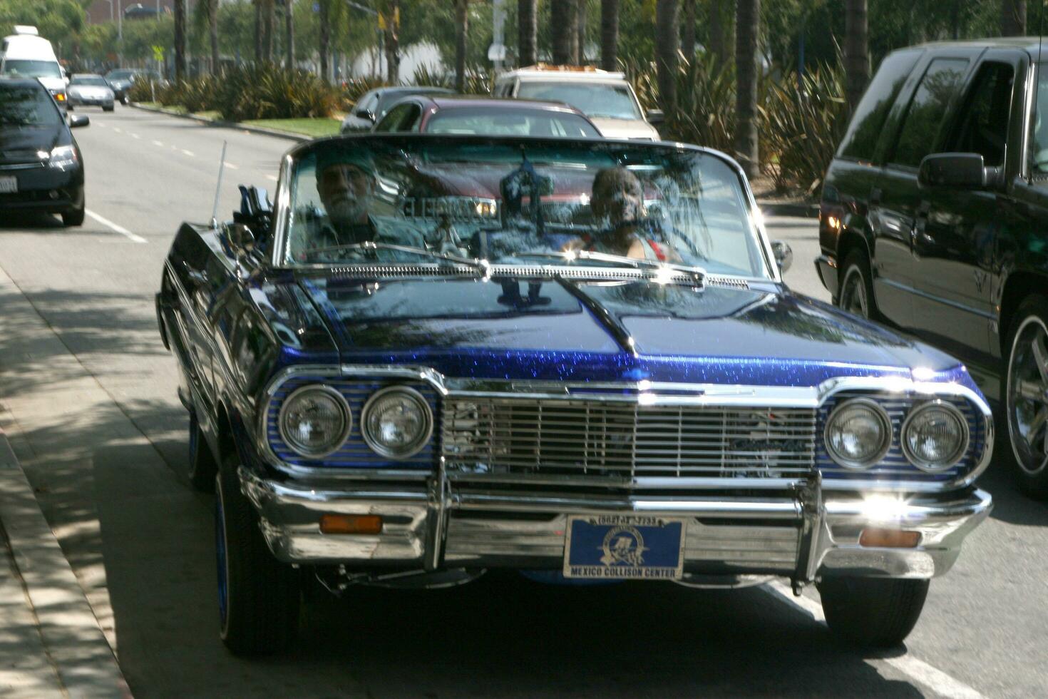 Cheech Marin  Tommy Chong arriving at the Cheech  Chong Press Conference in West Hollywood CA on July 30 2008 2008 Kathy Hutchins Hutchins Photo