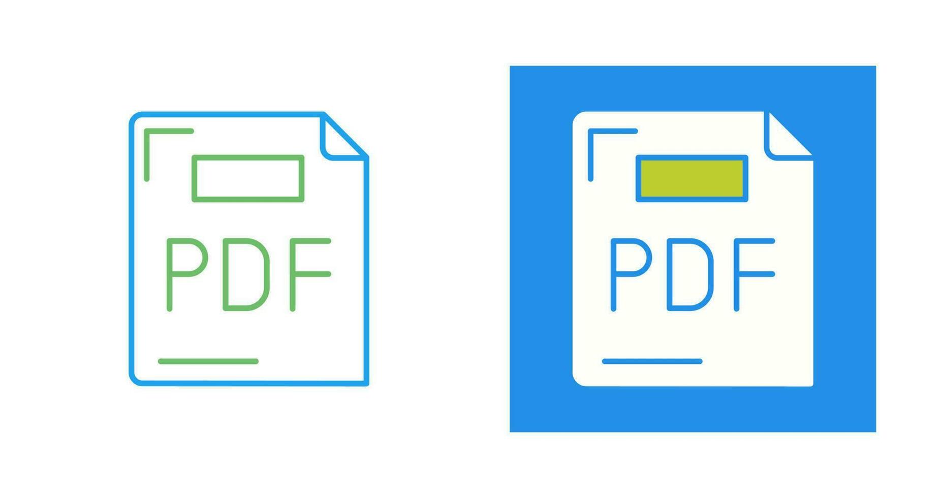 icono de vector de pdf