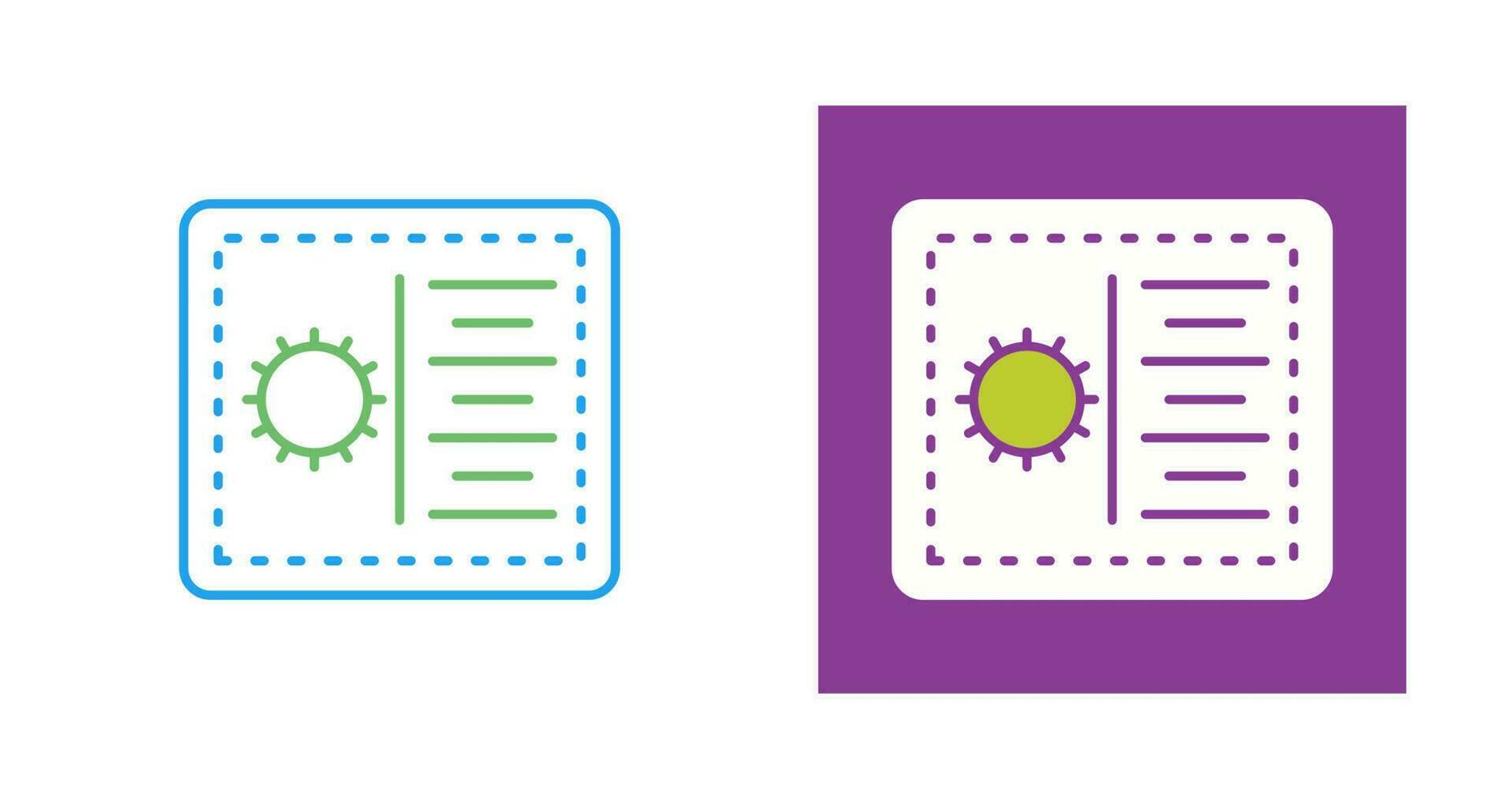 Postcard Vector Icon