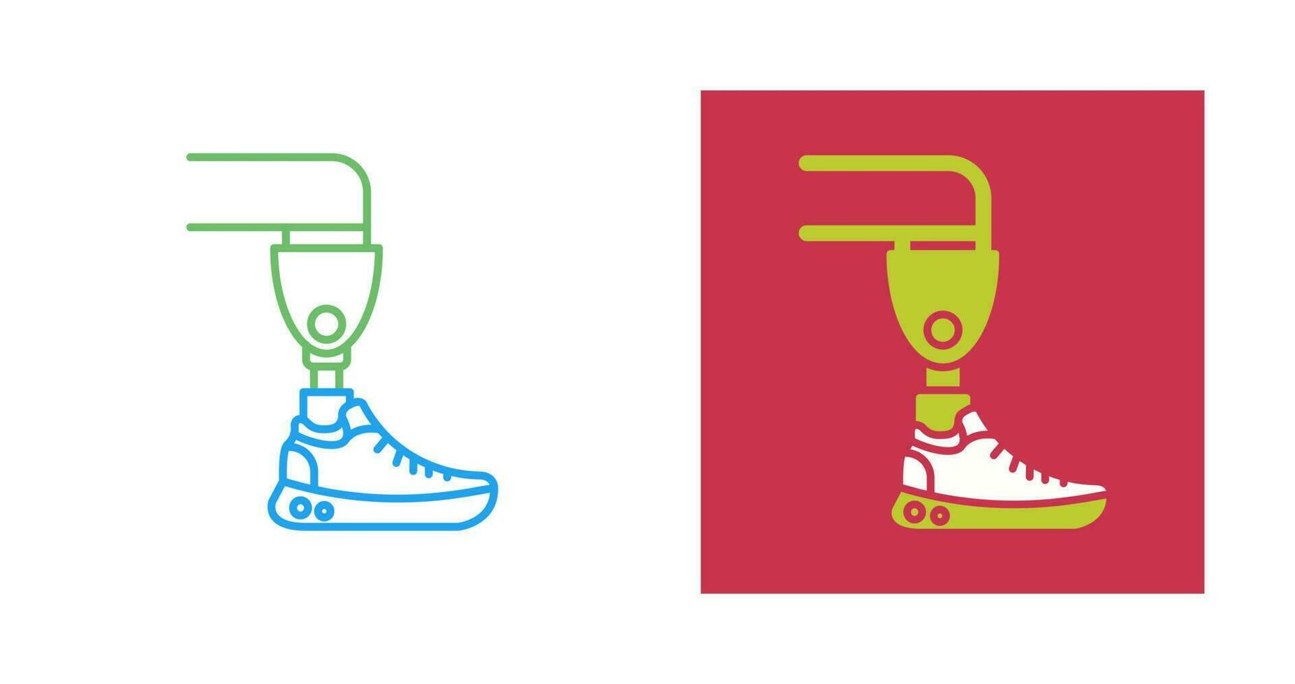 Prosthetics Vector Icon