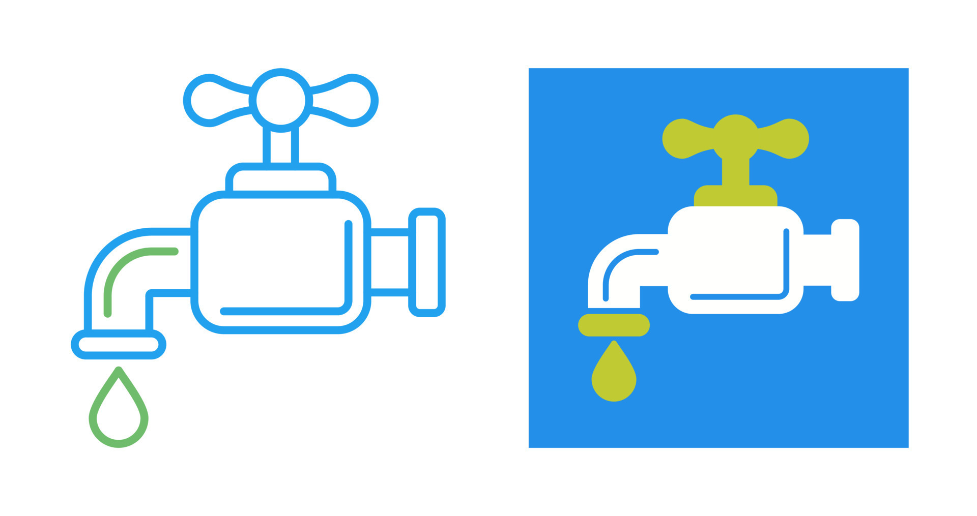 Water Faucet Vector Icon 24002085 Vector Art at Vecteezy