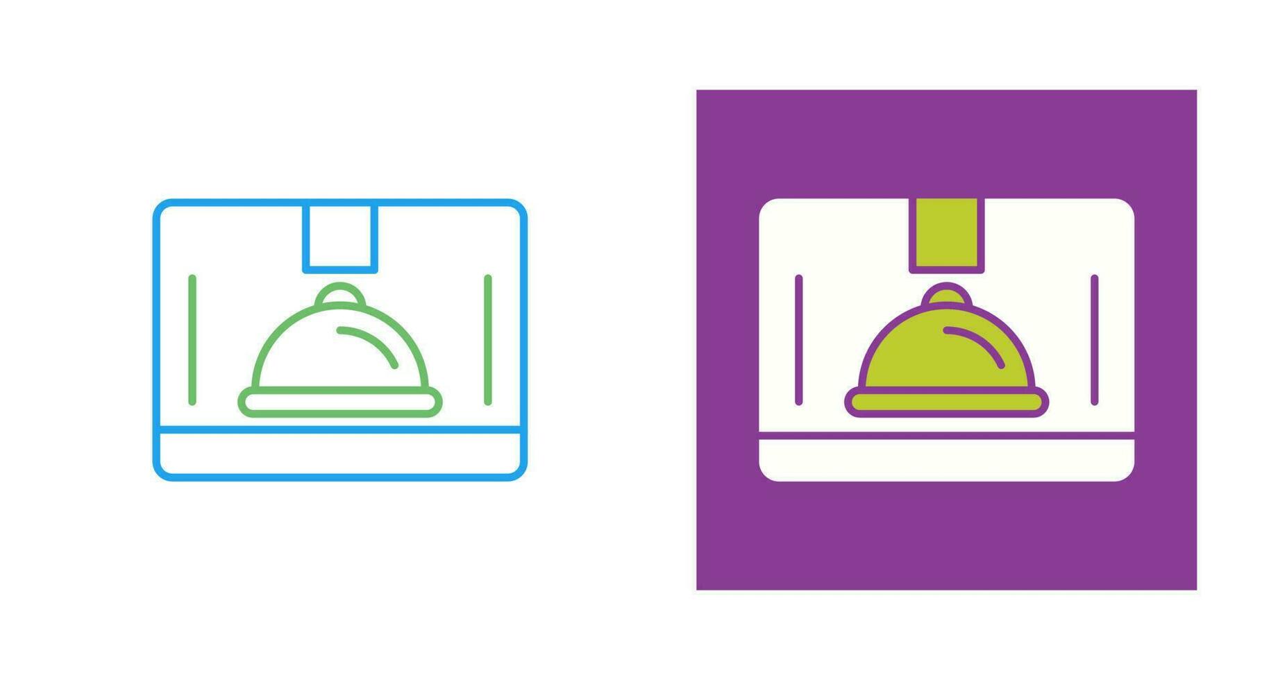 Food Delivery Box Vector Icon