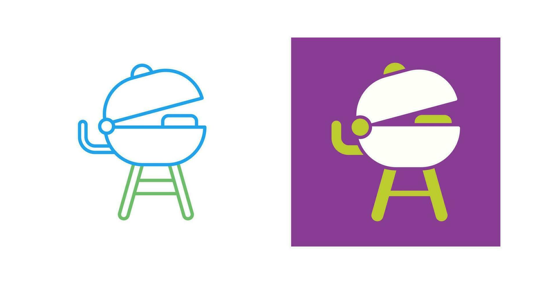 Grilled Vector Icon