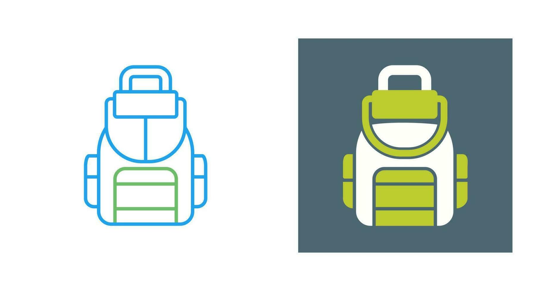 Backpack Vector Icon