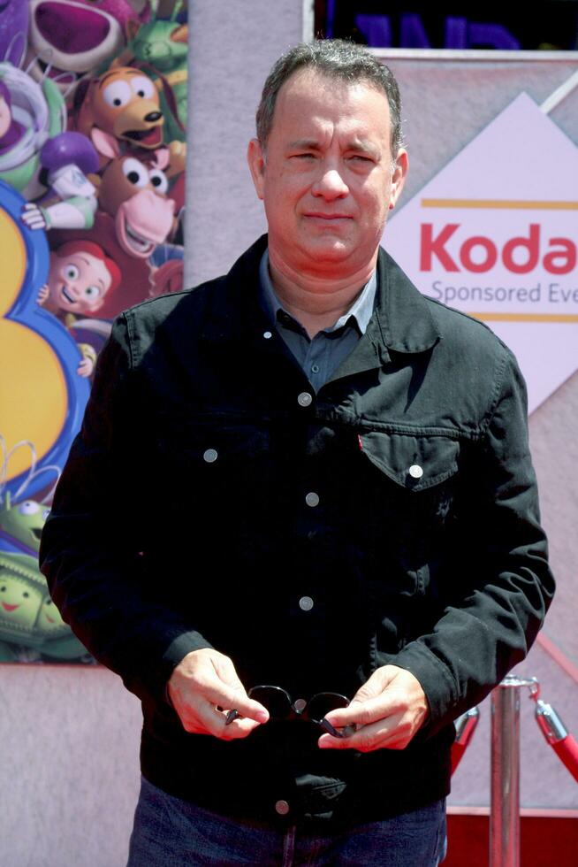 Tom Hanks arrives at the Toy Story 3 World Premiere El Capitan Theater Los Angeles CA June 13 2010 photo