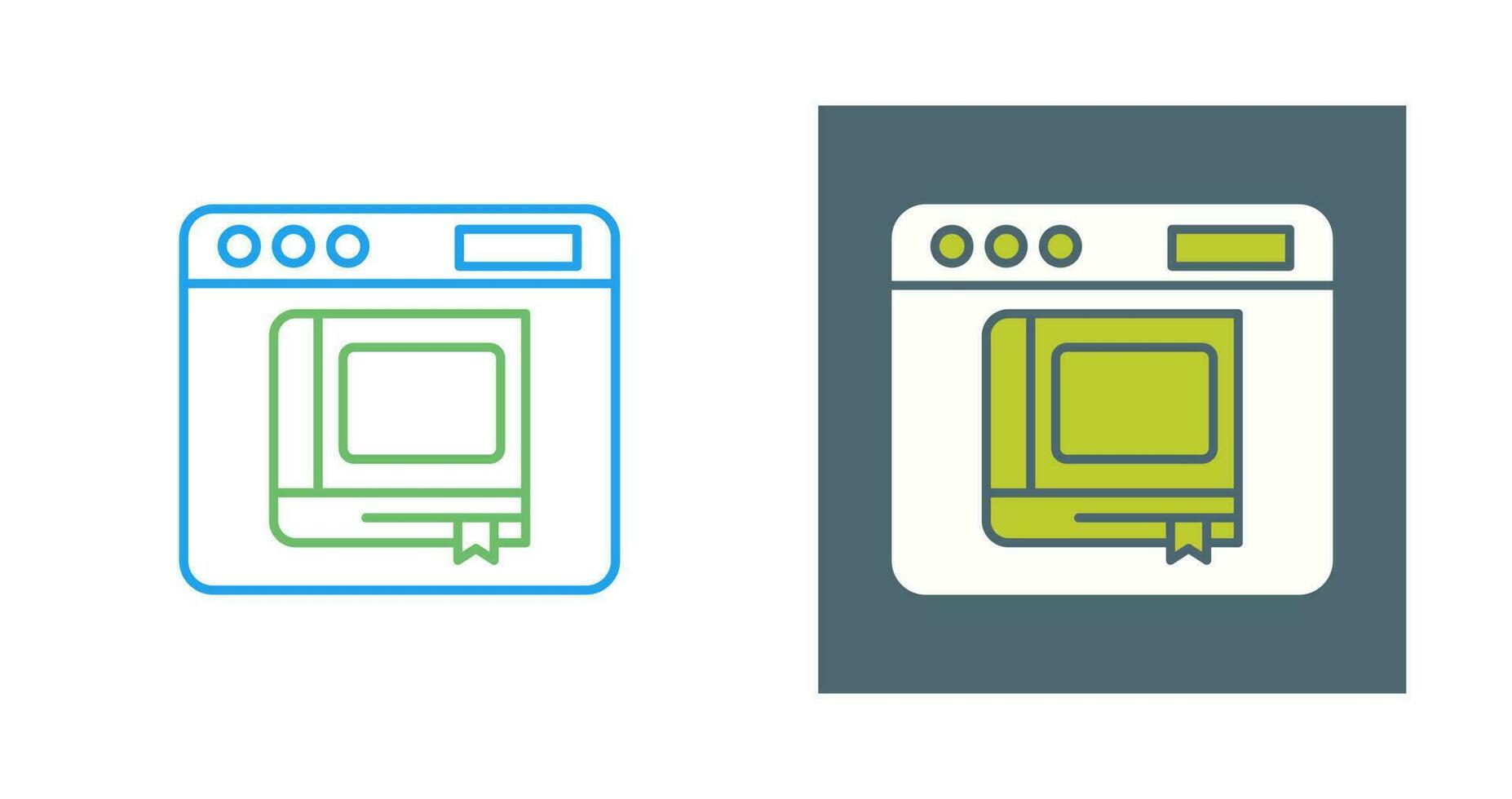 Ebook Vector Icon