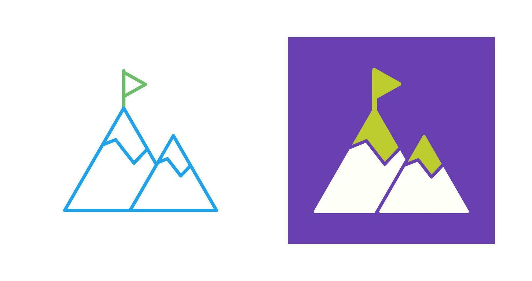 Peak Vector Icon