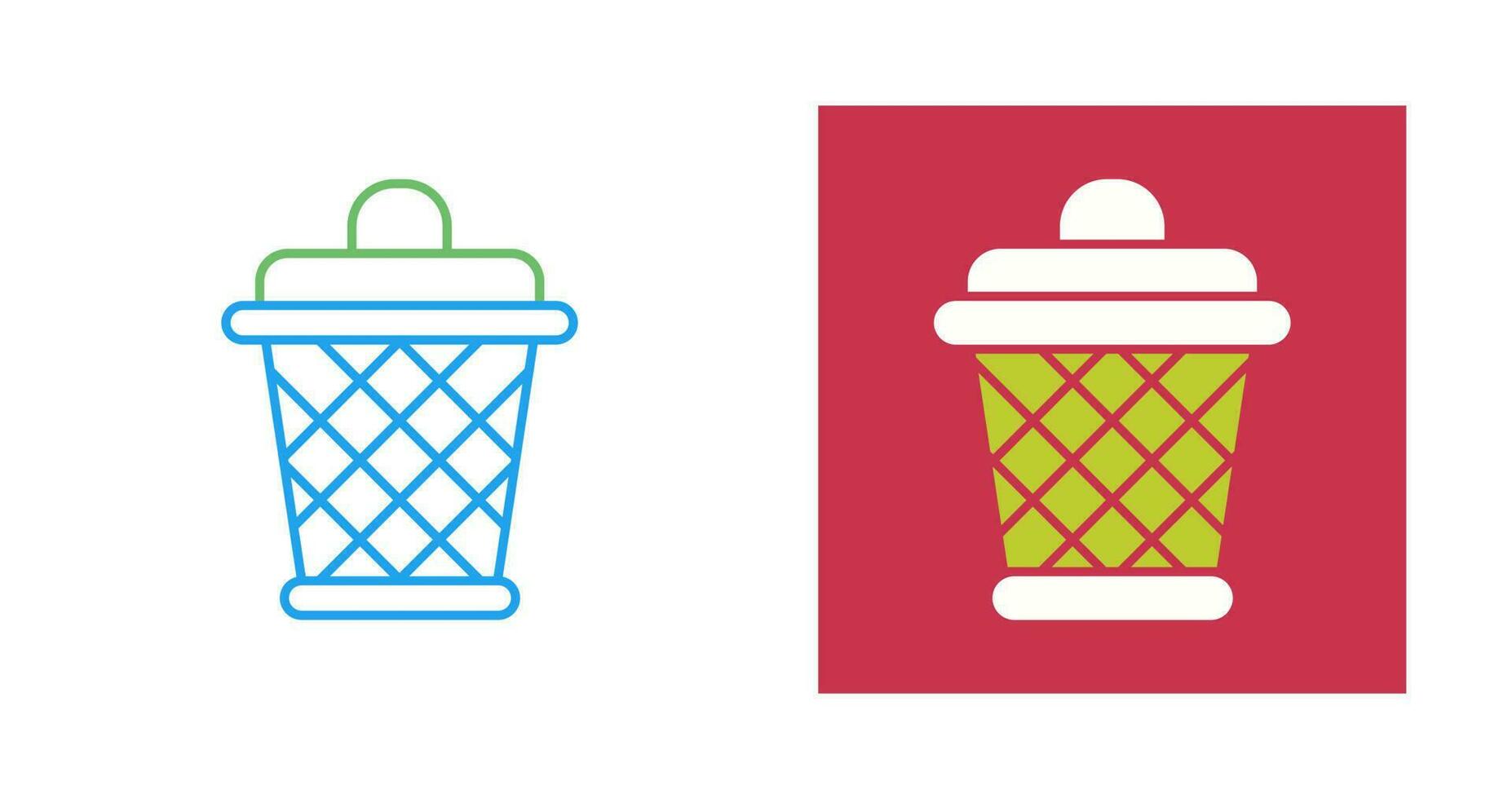 Dustbin Vector Icon
