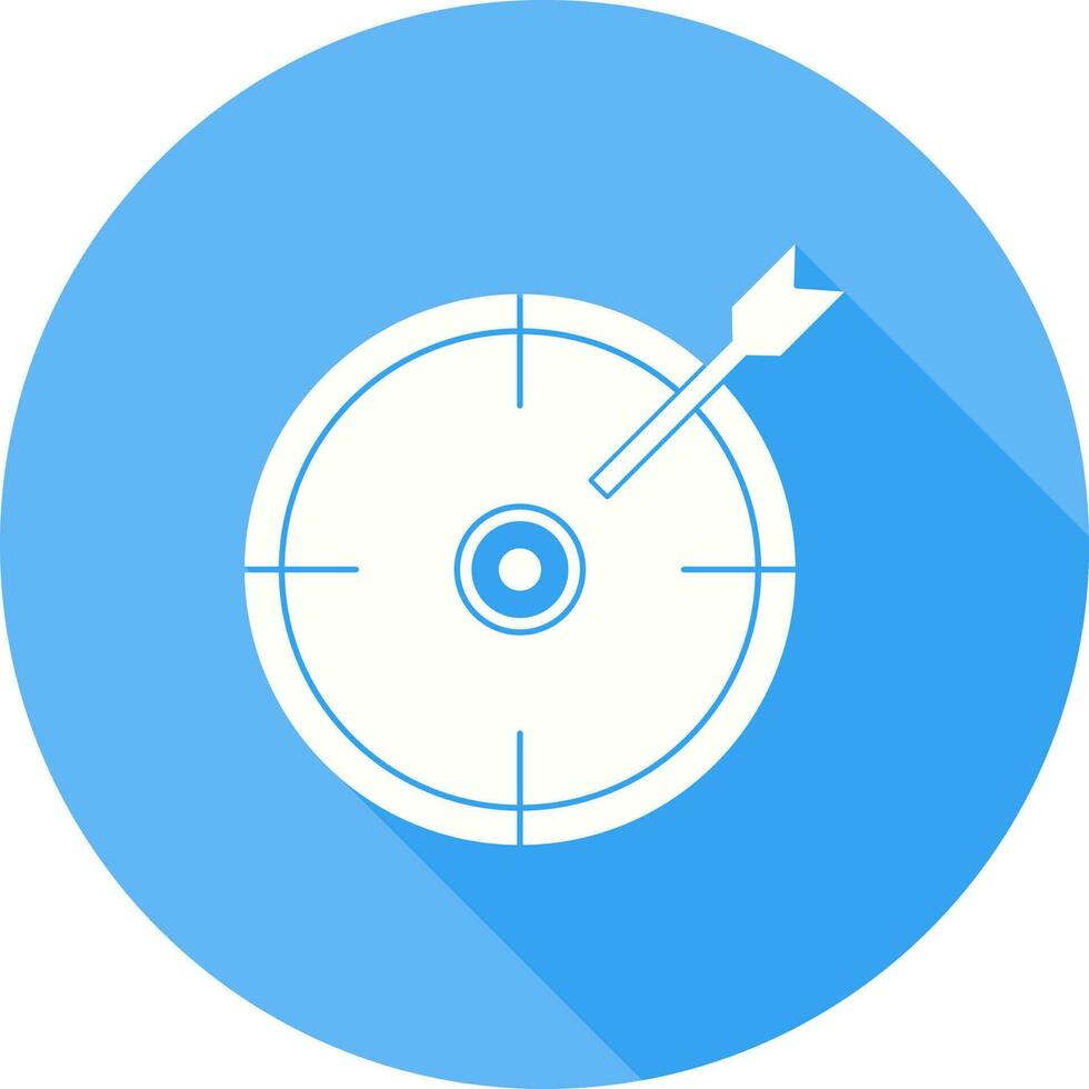 Target Location Vector Icon