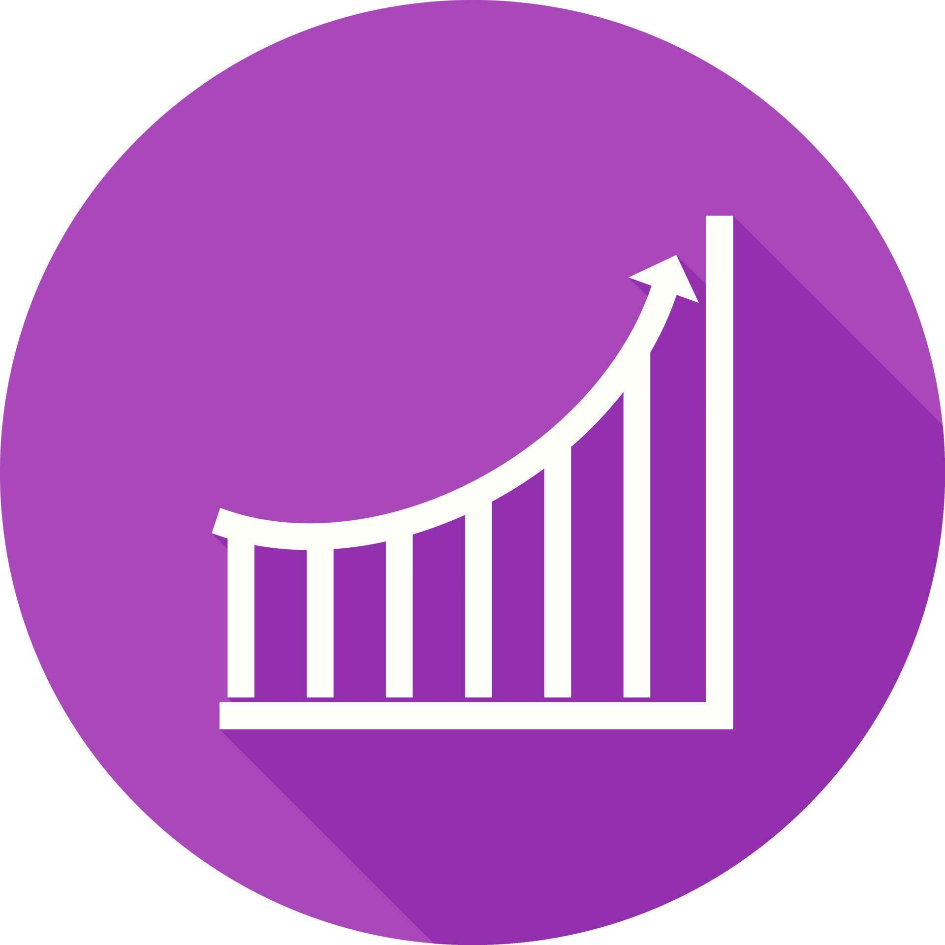 Increasing Graph Vector Icon 24005895 Vector Art at Vecteezy