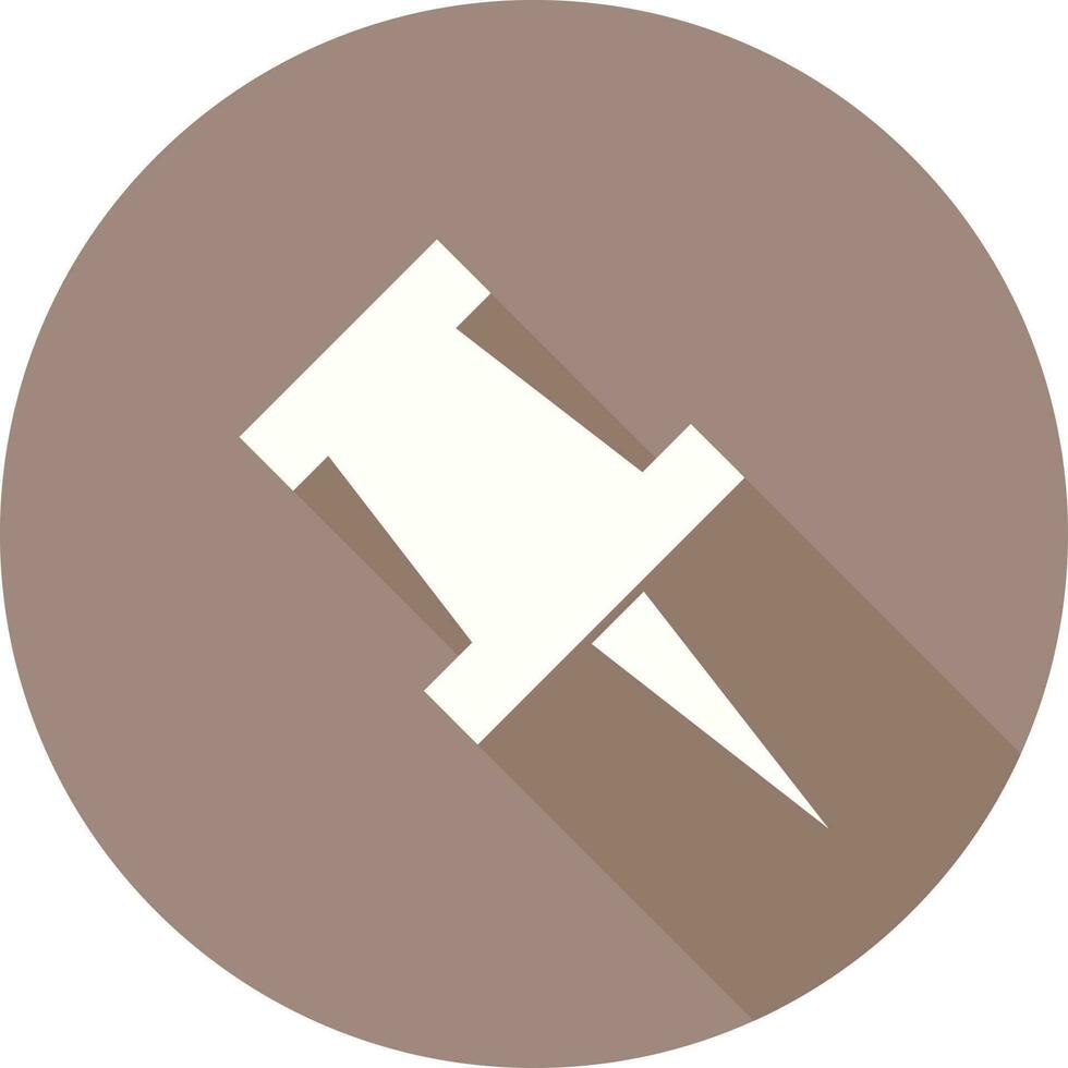 Push Pin Vector Icon