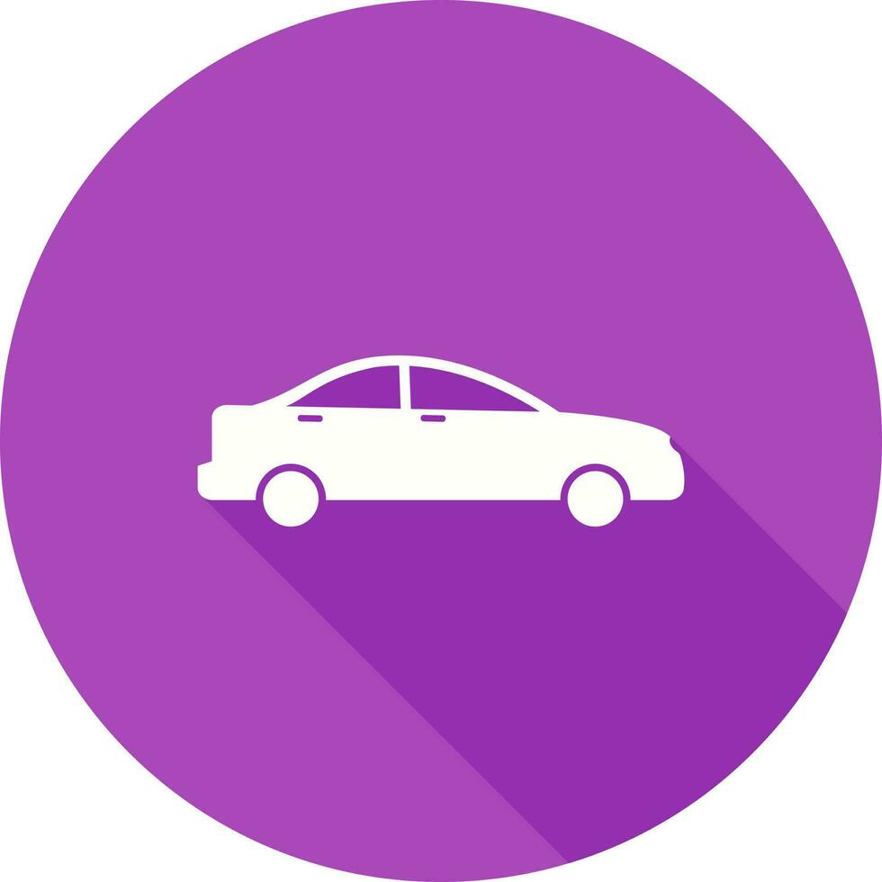 Commercial Business Car Vector Icon