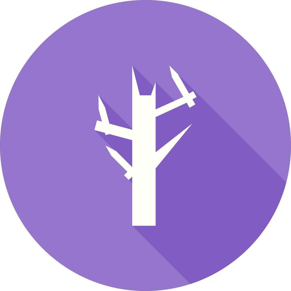 Tree with no leaves Vector Icon