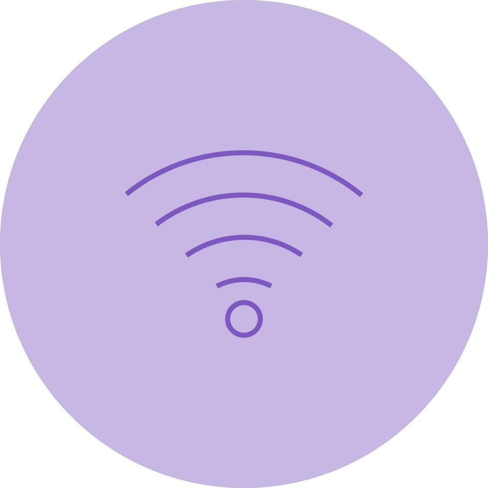 Wi-Fi Line Icon vector