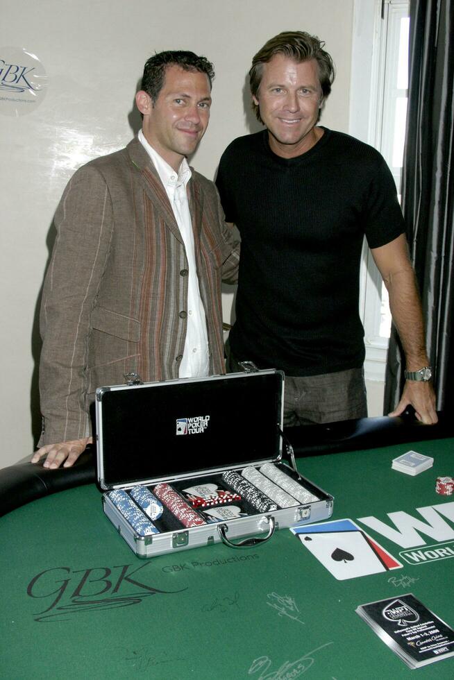 Gavin Keilly  Vince Van Patten GBK Emmy Gifting Suite Roosevelt Hotel Los Angeles CA September 13 2007 2007 Kathy Hutchins Hutchins Photo