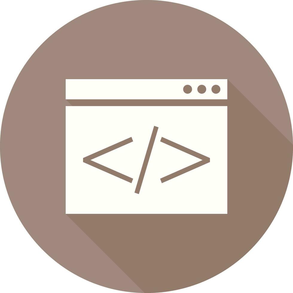 Html Coding Vector Icon