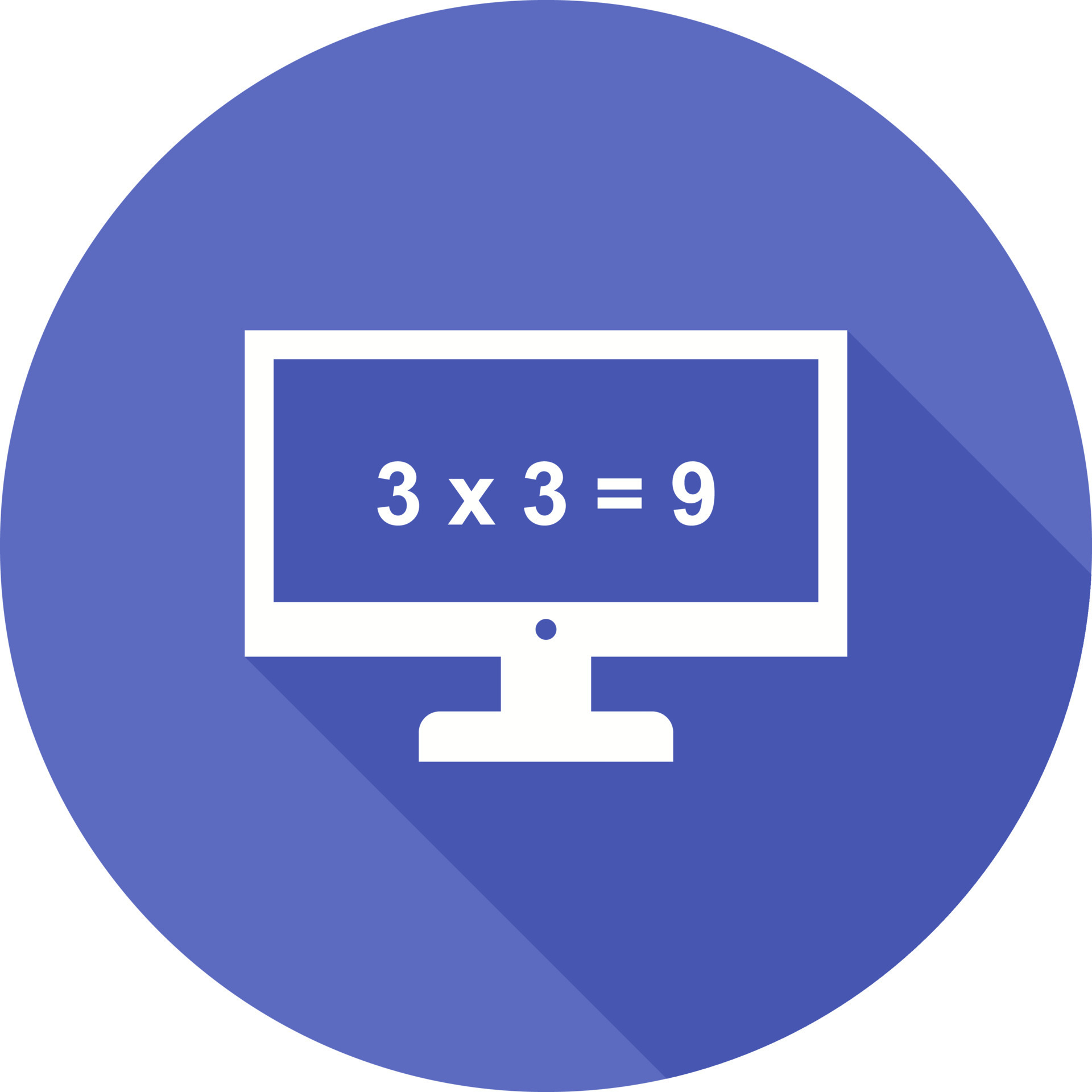 Math in Computer Vector Icon 24006552 Vector Art at Vecteezy