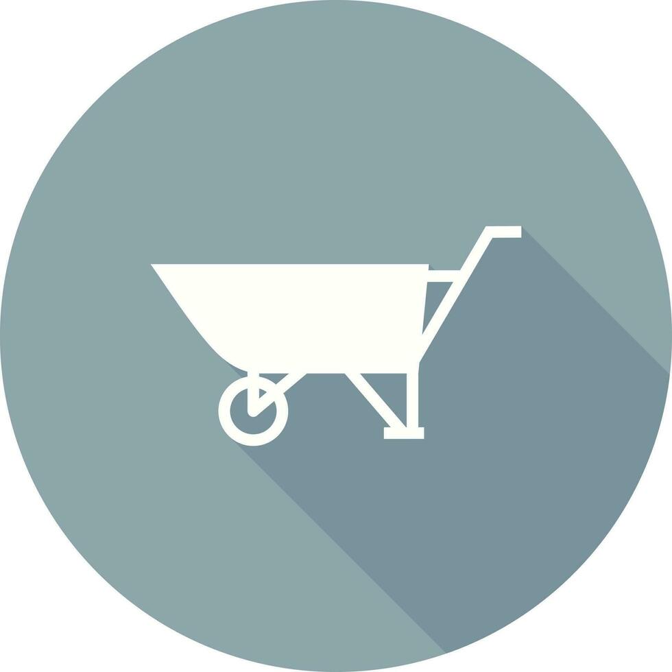 Wheelbarrow Vector Icon