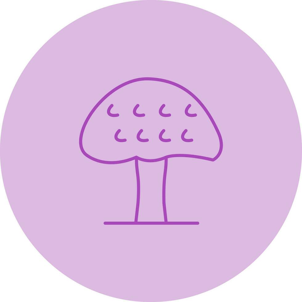 Tree Line Icon vector
