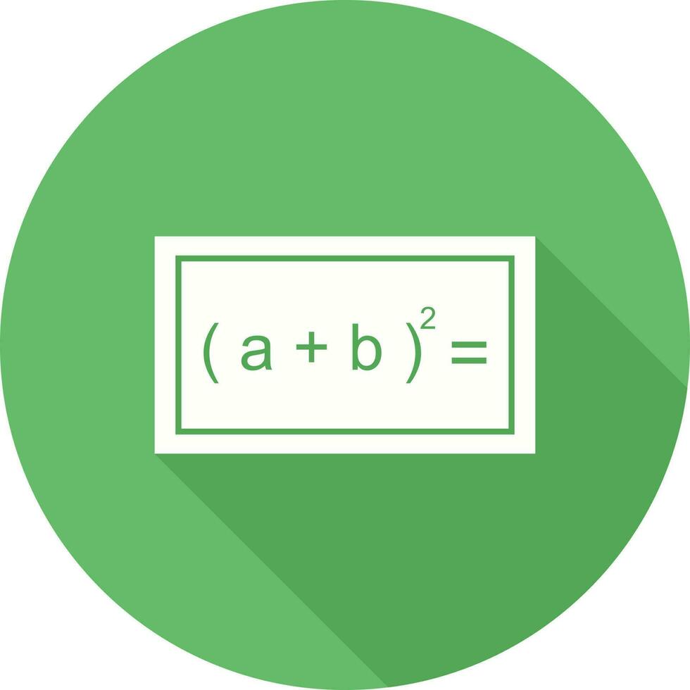 Formula Vector Icon