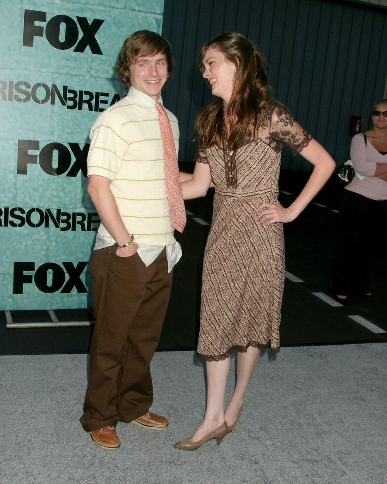 Marshall Allman Jamie Anne Brown Prison Break Series Premiere Party Santa Monica Airport Hanger 8 Santa Monica CA August 22 2005 2005 Kathy Hutchins Hutchins Photo