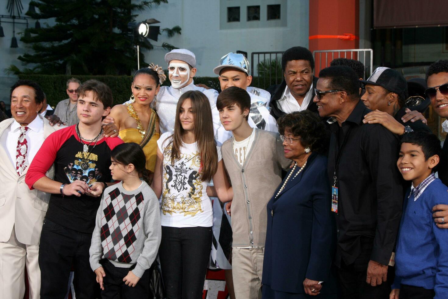 Guests, Family, Prince Michael Jackson, Prince Michael Jackson, II aka Blanket Jackson, Paris Jackson photo