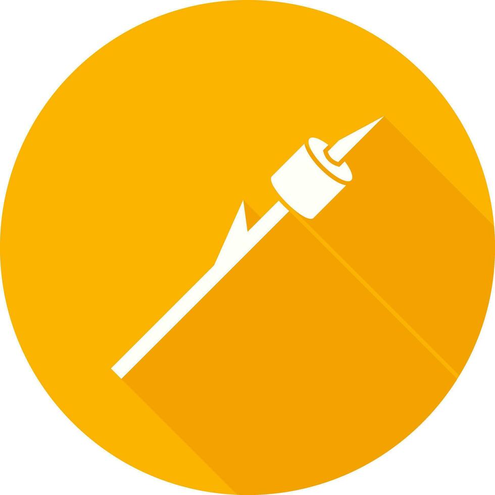 Roasted Marshmallow Vector Icon