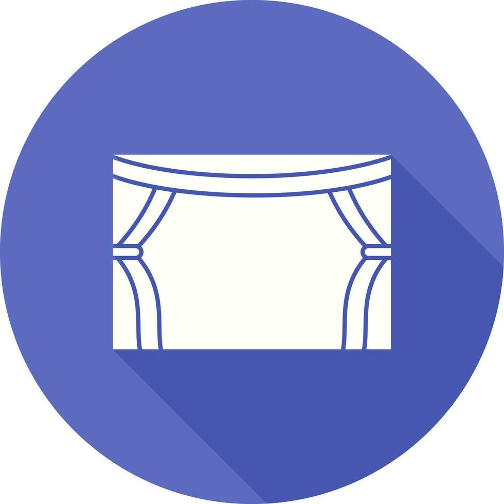 Stage Vector Icon