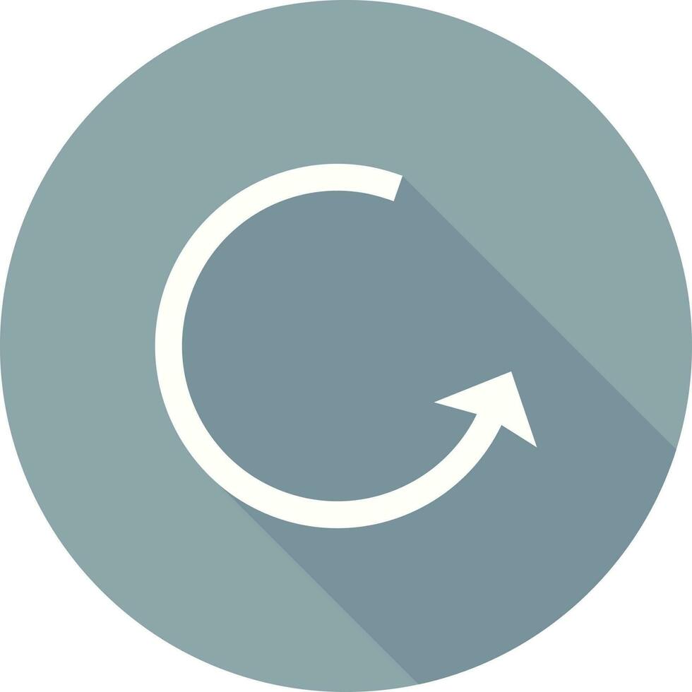 Right Back Arrow Vector Icon