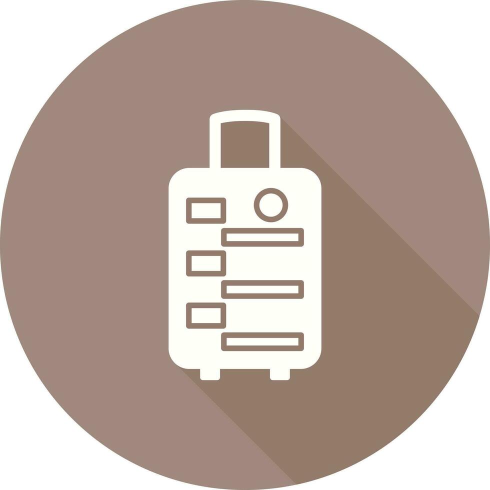 Luggage Bag Vector Icon