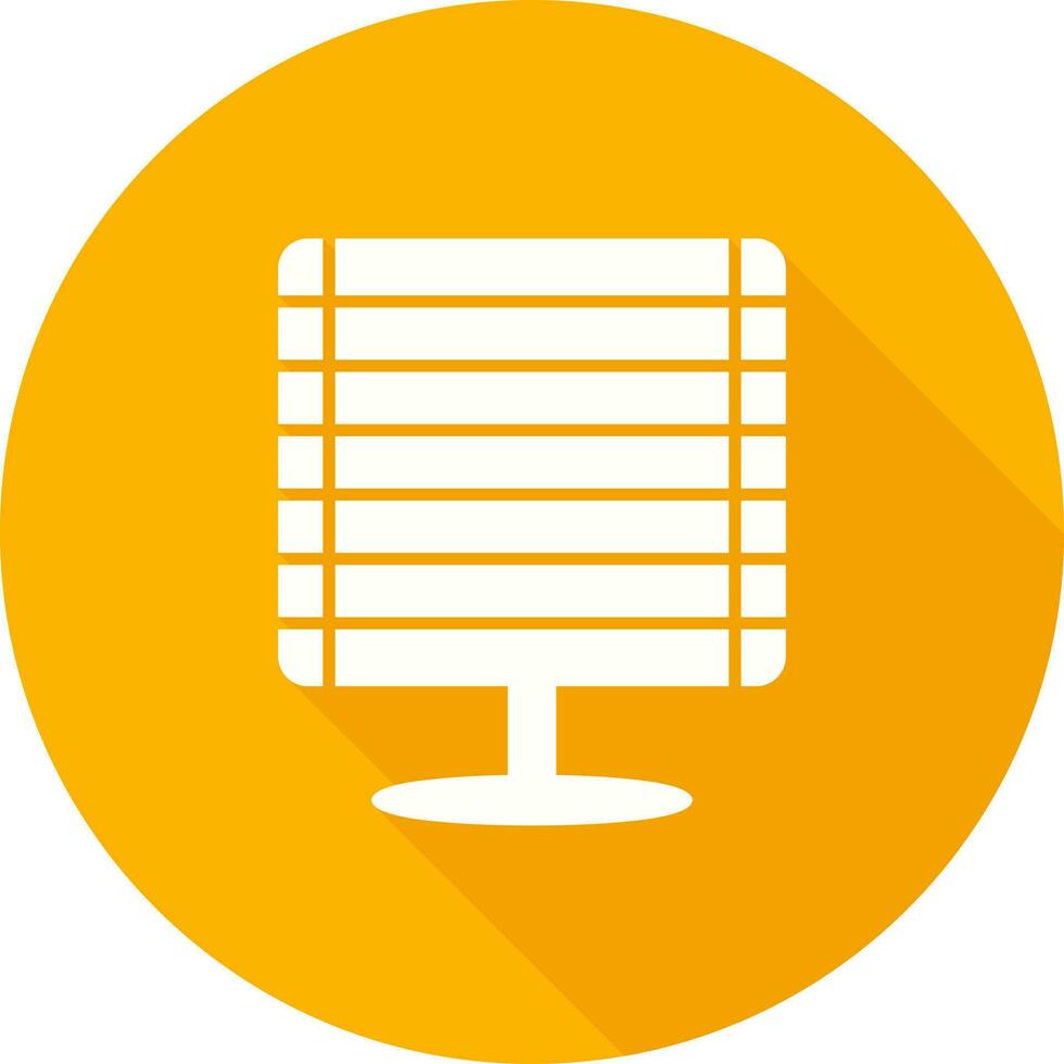 Infrared Heater Vector Icon
