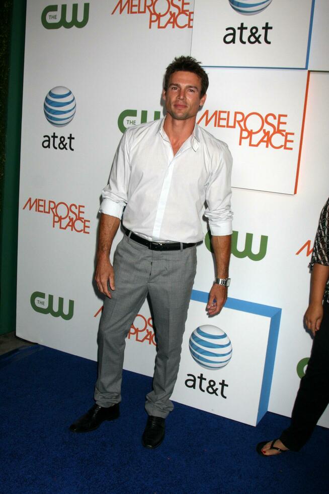 Ethan Erickson arriving at Melrose Place Premiere Party on Melrose Place in Los Angeles CA on August 22 2009 2009 Kathy Hutchins Hutchins Photo