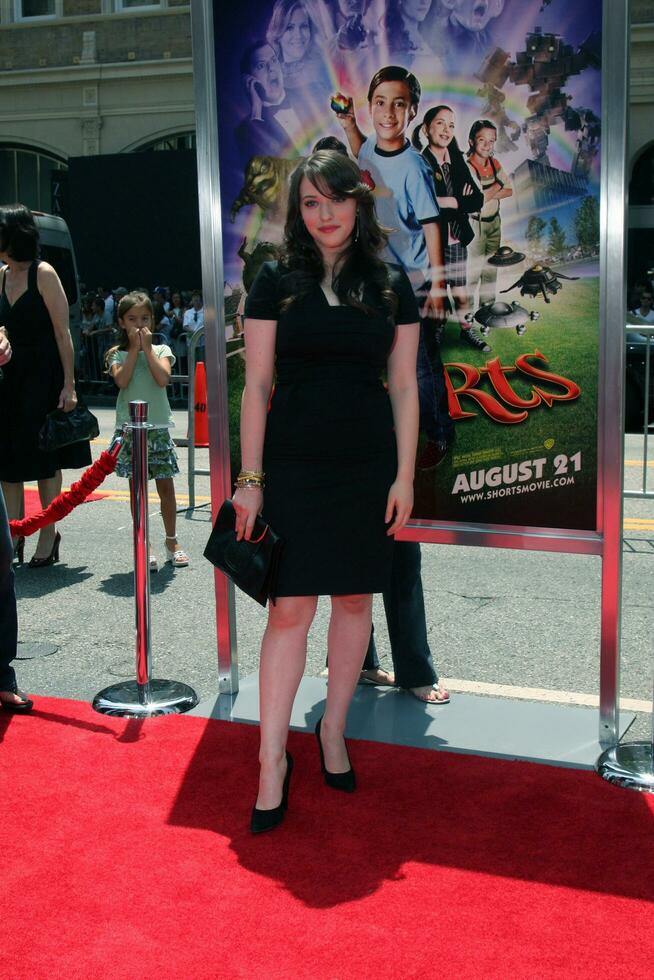 Kat Dennings arriving at the Shorts Premiere at Gaumans Chinese Theater in Hollywood CA on August 15 2009 2009 Kathy Hutchins Hutchins Photo